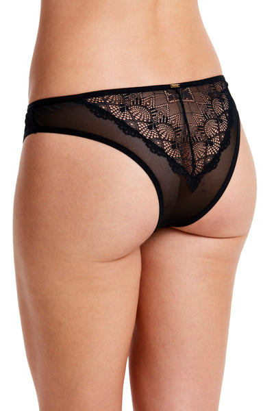 Calcinha Renda Biquíni Black