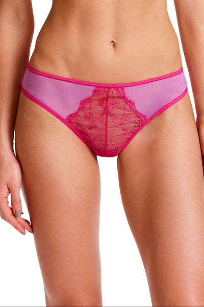 Calcinha Renda Biquíni Pink Flash