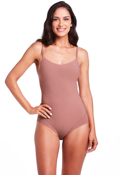 Body Invisível Com Bojo Samaúma