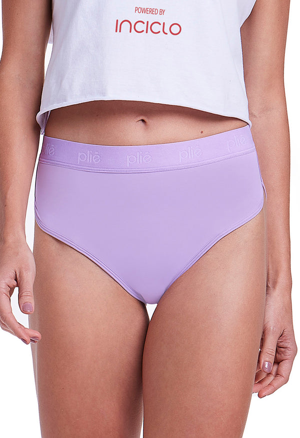 Calcinha Absorvente Cintura Alta M.E.S Alfazema