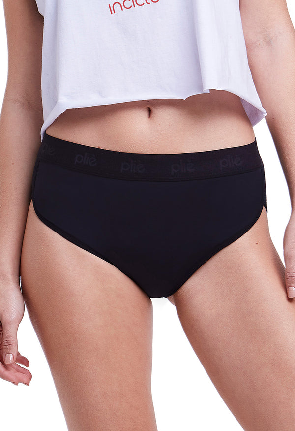 Calcinha Absorvente Cintura Alta M.E.S Dama Da Noite
