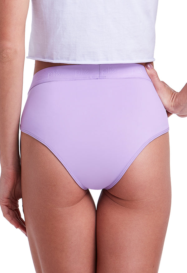 Calcinha Absorvente Cintura Alta M.E.S Alfazema