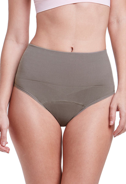 Calcinha Absorvente Cós Duplo M.E.S Eucalipto