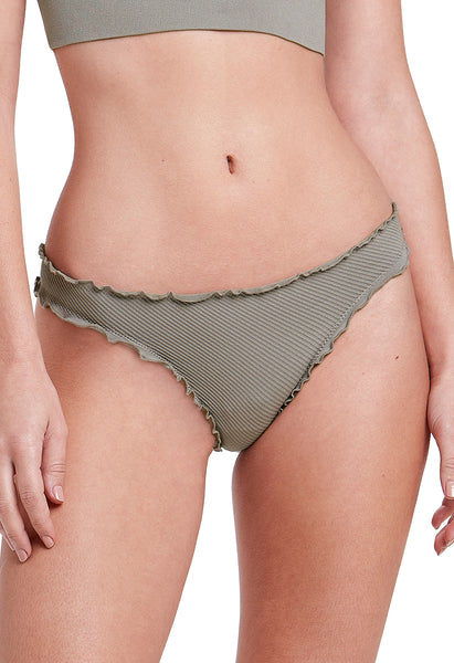 Calcinha Fio Dental Frufru Eucalipto