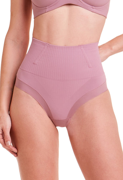 Calcinha Modeladora Invisível Cintura Alta Fio Dental Boto