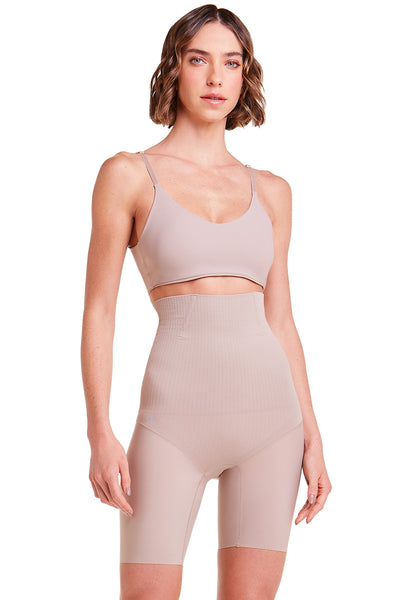 Bermuda Modeladora Invisível Abdominal Com Barbatana Cupuaçu