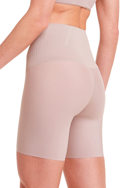 Bermuda Modeladora Invisível Cintura Alta Com Barbatana Cupuaçu