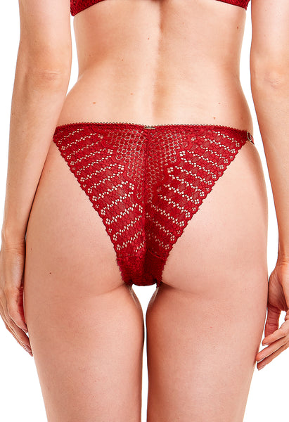 Calcinha Ajustavel Em Renda L´Amour Rouge