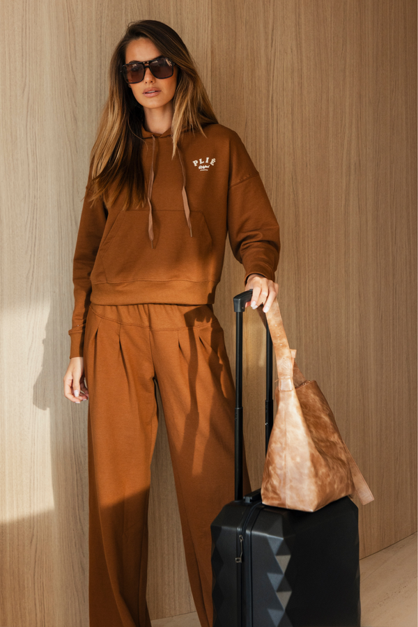 Calça Athleisure Aero Caramelo