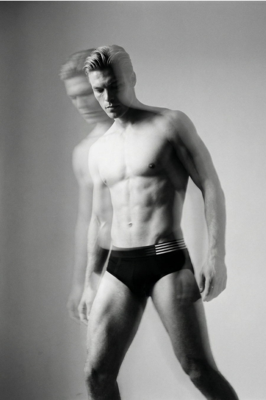 Cueca Slip Prime Listra Lateral Preto