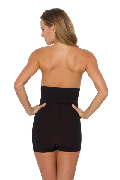 Bermuda Modeladora Abdominal Boxer Control Preto