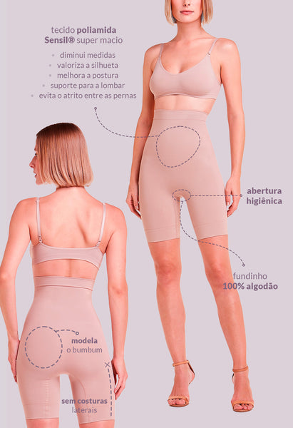 Bermuda Modeladora Abdominal Base
