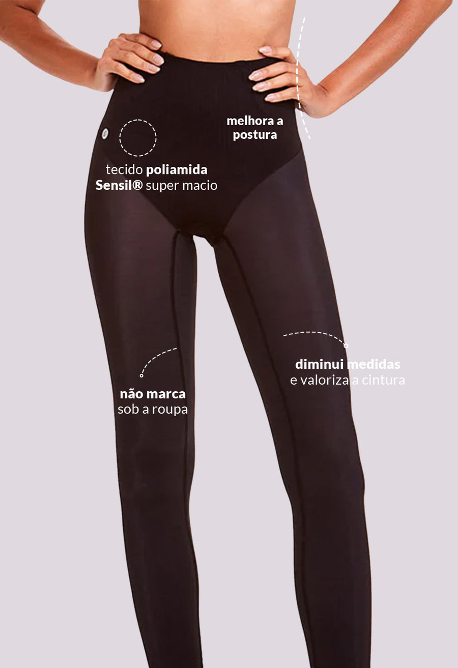 Calça Amazônia Control Capri Modeladora Amazônia Control Reduz Atrito Nas Coxas Rio Negro
