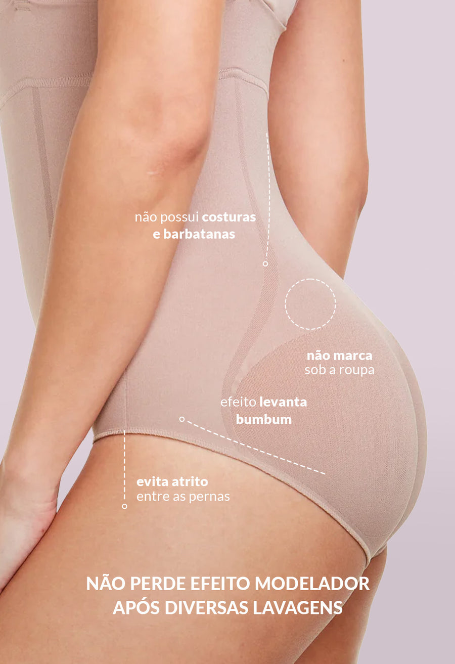 Calcinha Modeladora Abdominal Levanta Bumbum Base