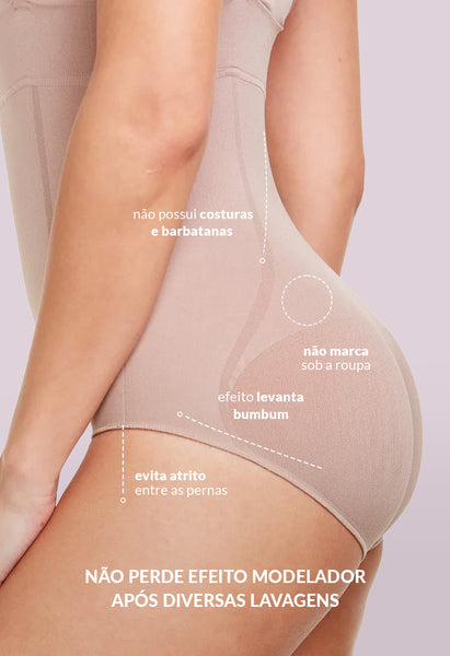 Calcinha Modeladora Abdominal Levanta Bumbum Base