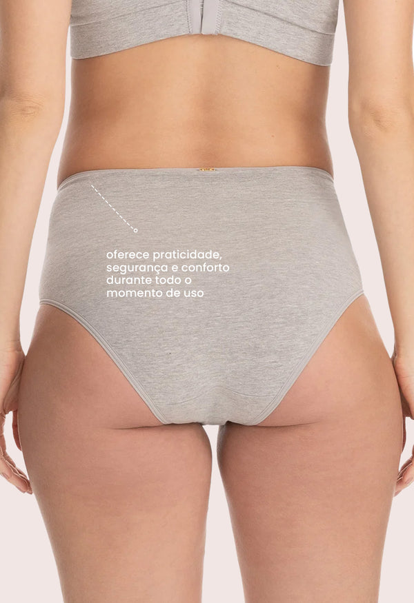 Calcinha Gestante Biquíni Mescla