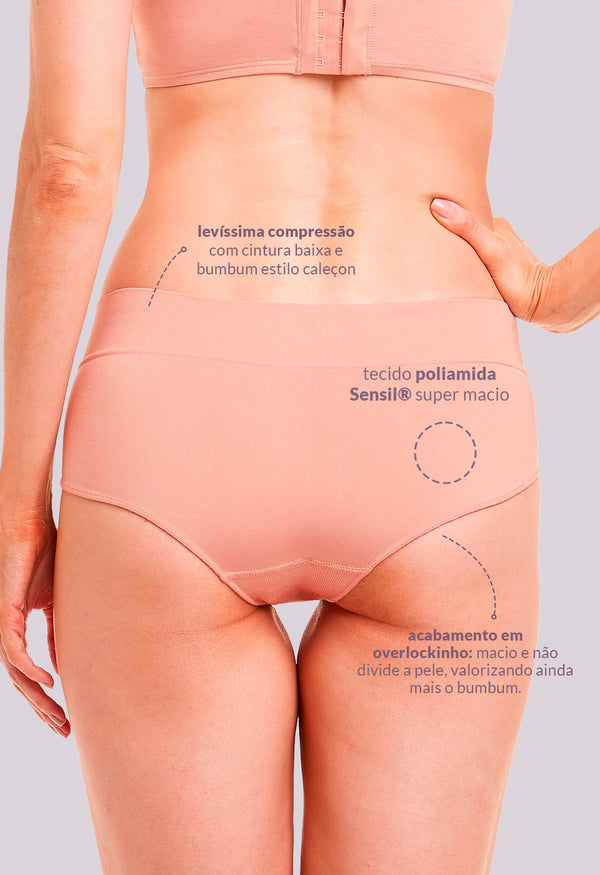 Calcinha Caleçon Leve Compressão Balm
