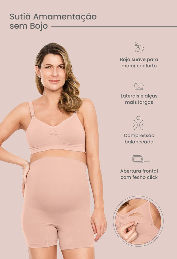 Sutiã Amamentação Sem Bojo Balm