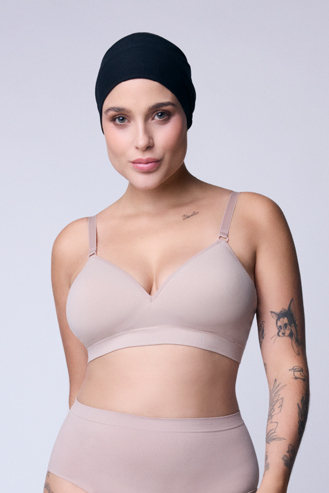 Sutiã Modelador Triangulo Com Bojo E Barbatana Valoriza Os Seios Blush